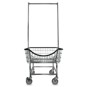 Tall Silver Cart - Front View