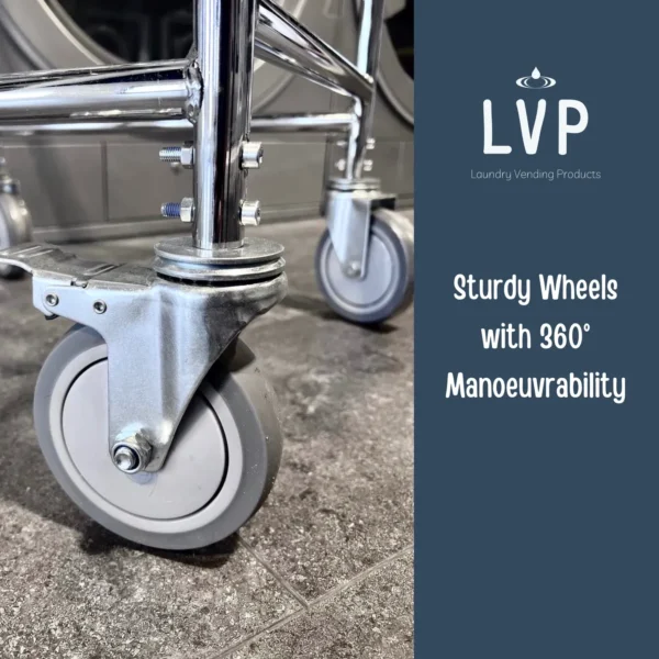 Cart Wheels 360 Maneuverability