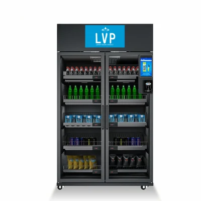 double door vending machine